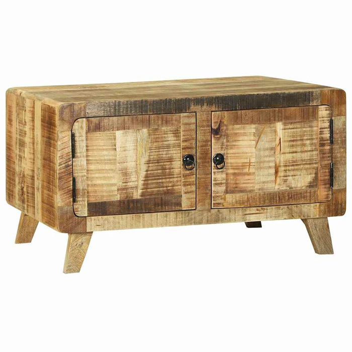 Tavolino da Caffè  80x54x45 cm Legno Massello Grezzo di Mango 4104538