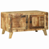 Tavolino da Caffè  80x54x45 cm Legno Massello Grezzo di Mango 4104538