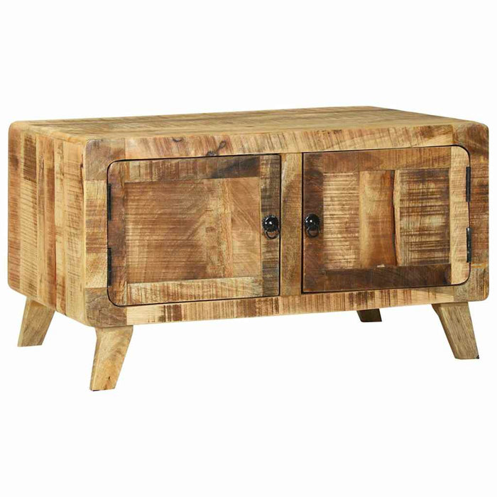 Tavolino da Caffè  80x54x45 cm Legno Massello Grezzo di Mango 4104538
