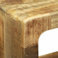 vidaXL Set di Mobili TV 3 pcs Marrone Legno massello di mango