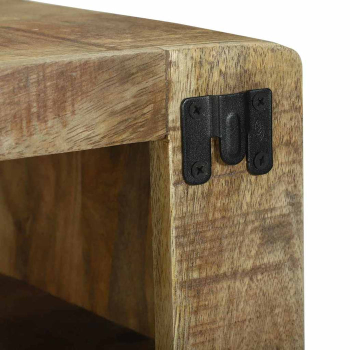 Mobile TV-Credenza per TV-Console TV Marrone 60 x 32 x 36 cm Legno massello di mango