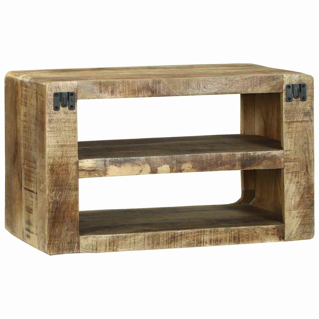 Mobile TV-Credenza per TV-Console TV Marrone 60 x 32 x 36 cm Legno massello di mango