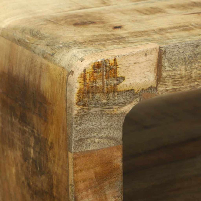 Mobile TV-Credenza per TV-Console TV Marrone 100 x 32 x 36 cm Legno massello di mango