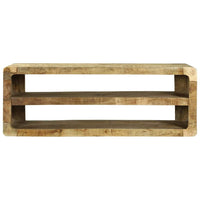 Mobile TV-Credenza per TV-Console TV Marrone 100 x 32 x 36 cm Legno massello di mango