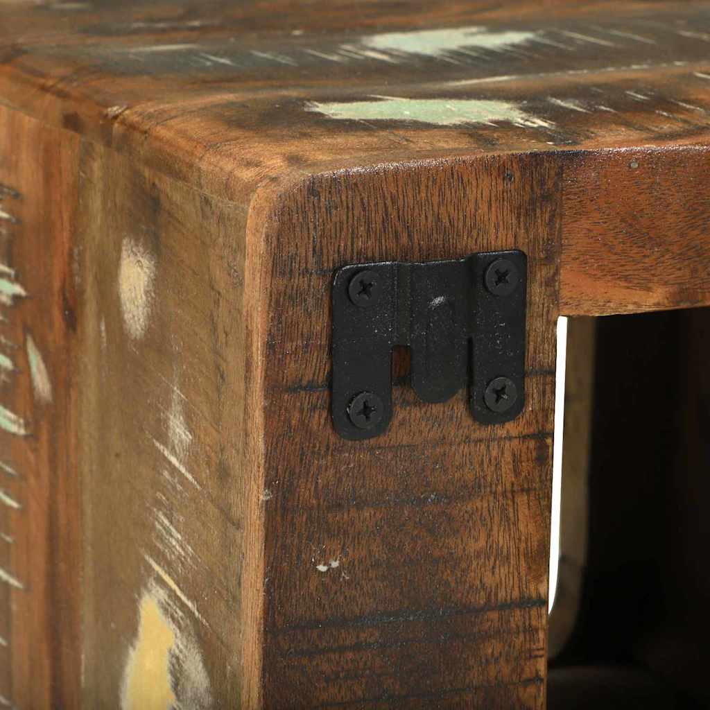 Unità TV 2 pcs Multicolore Legno Recuperato Massello 4104550