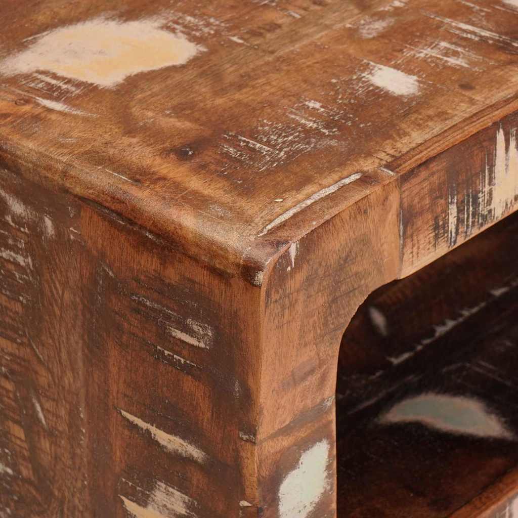 Tavoli da Fine Multicolore legno massello di riciclo 4104552