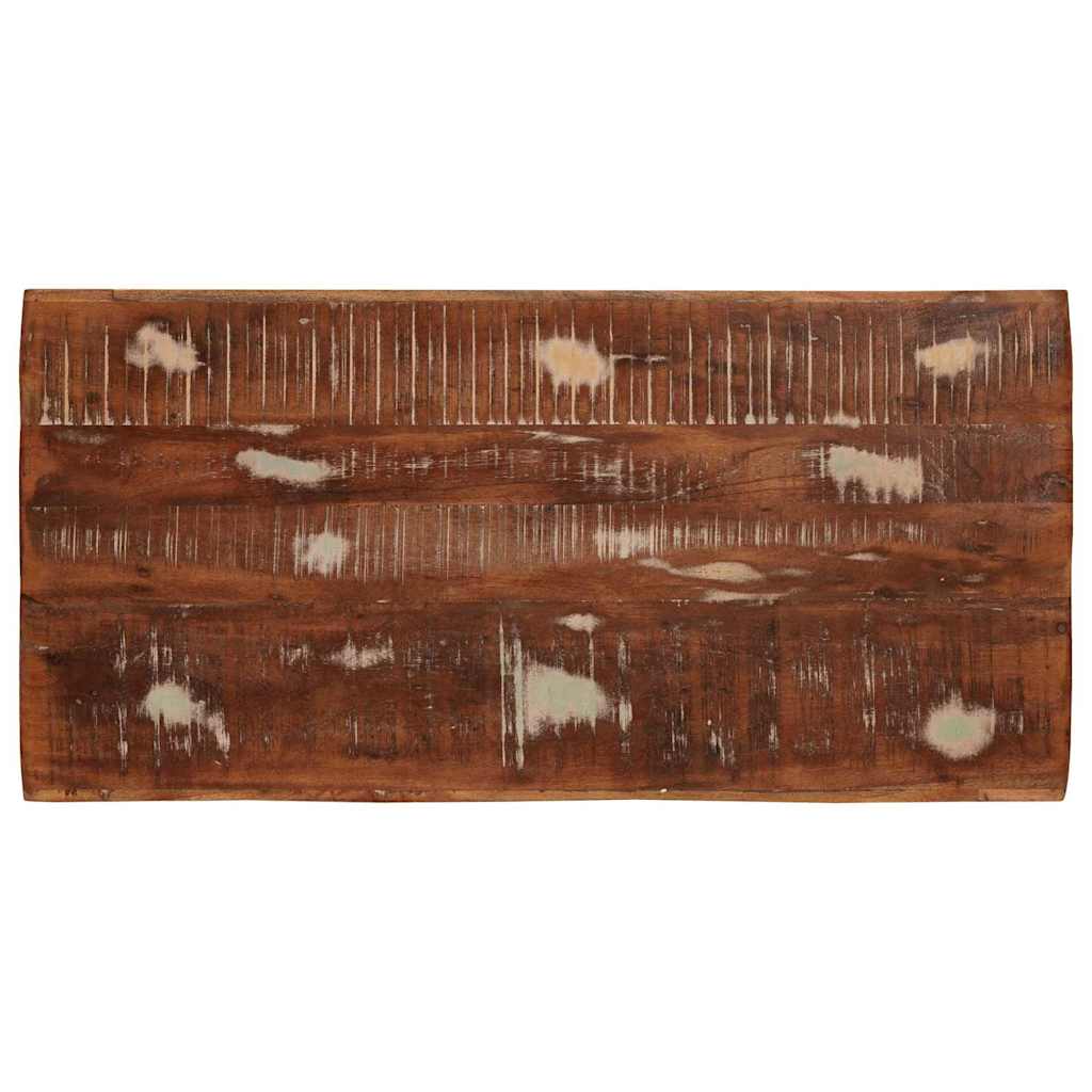 vidaXL Tavoli da annidamento 3 pcs legno massello di riciclo