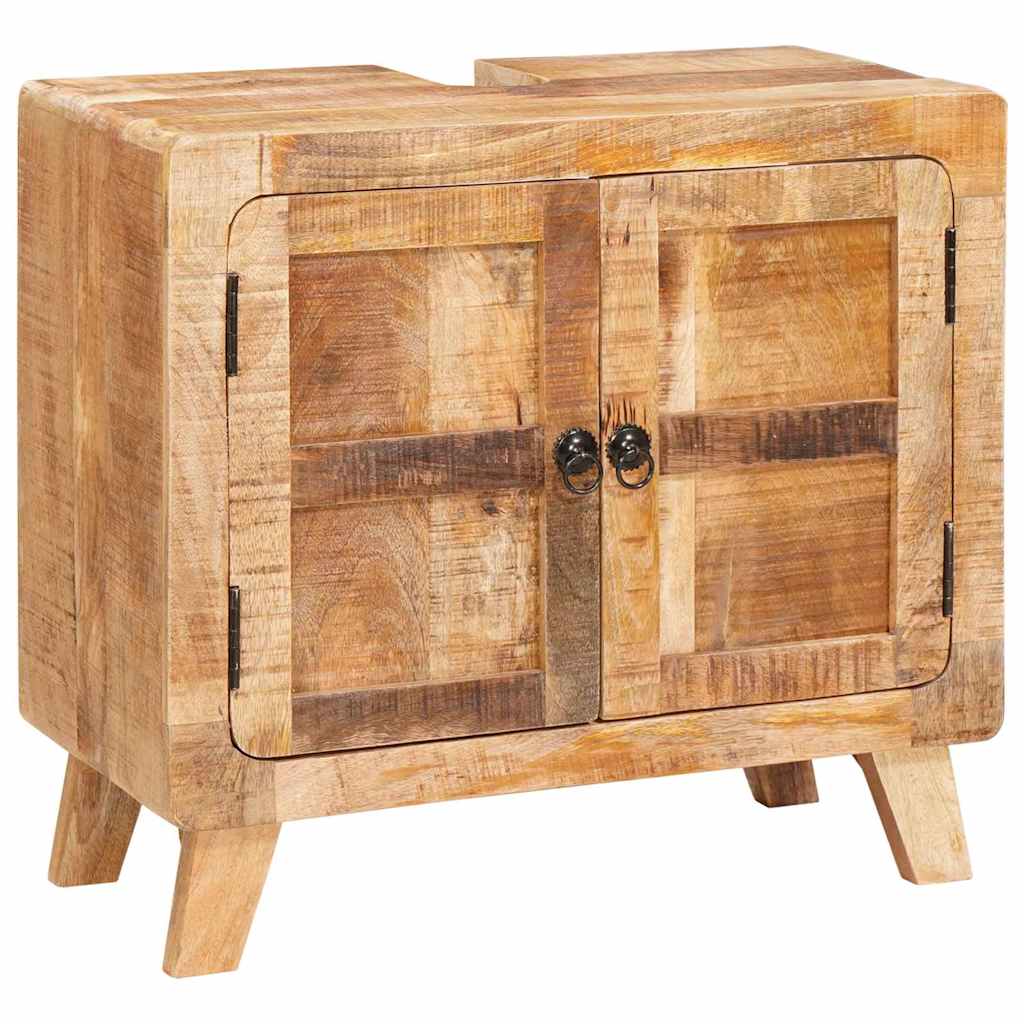 vidaXL Mobile da Bagno Legno di mango massello e legno ingegnerizzato