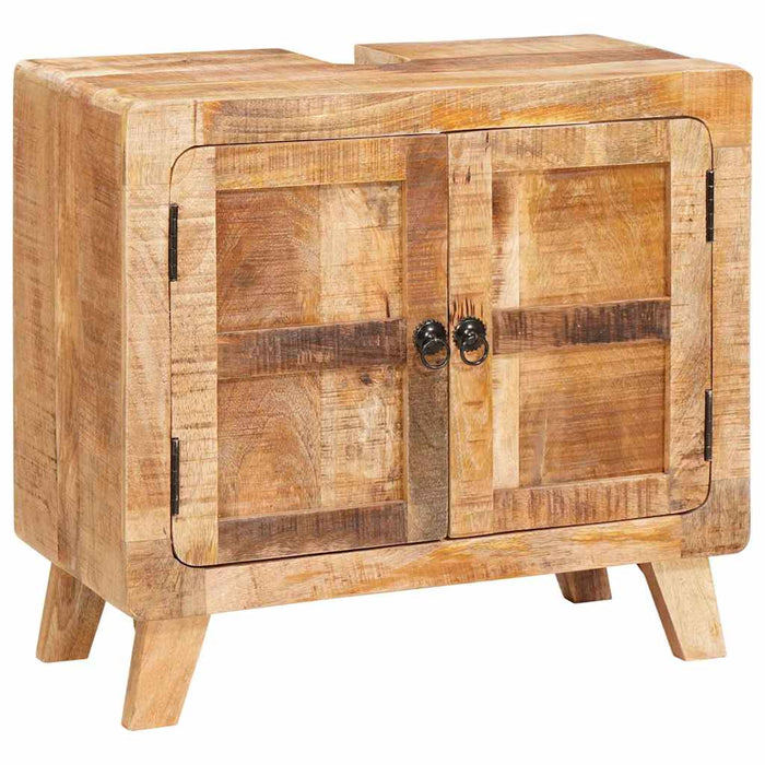 vidaXL Mobile da Bagno Legno di mango massello e legno ingegnerizzato