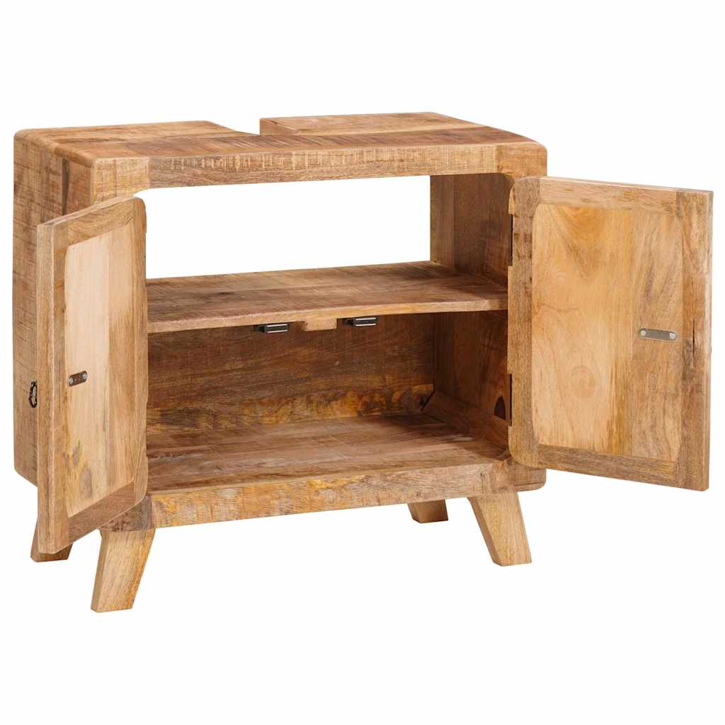 vidaXL Mobile da Bagno Legno di mango massello e legno ingegnerizzato
