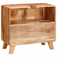 vidaXL Mobile da Bagno Legno di mango massello e legno ingegnerizzato