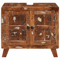 vidaXL Mobile da Bagno con lo scaffale con archiviazione con porta