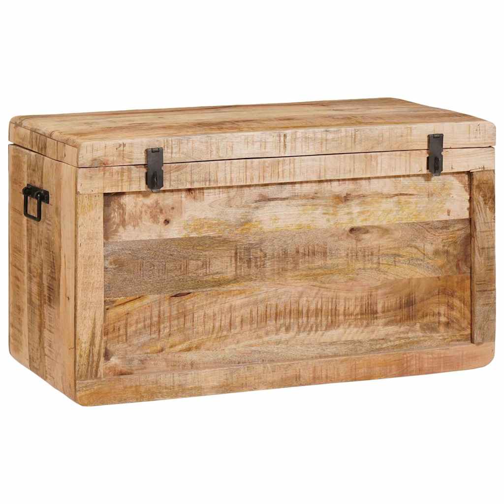 Scatola di Stoccaggio Marrone legno massello di mango 4104567