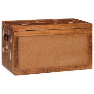 Scatola di Stoccaggio Multicolore legno massello di riciclo 4104568