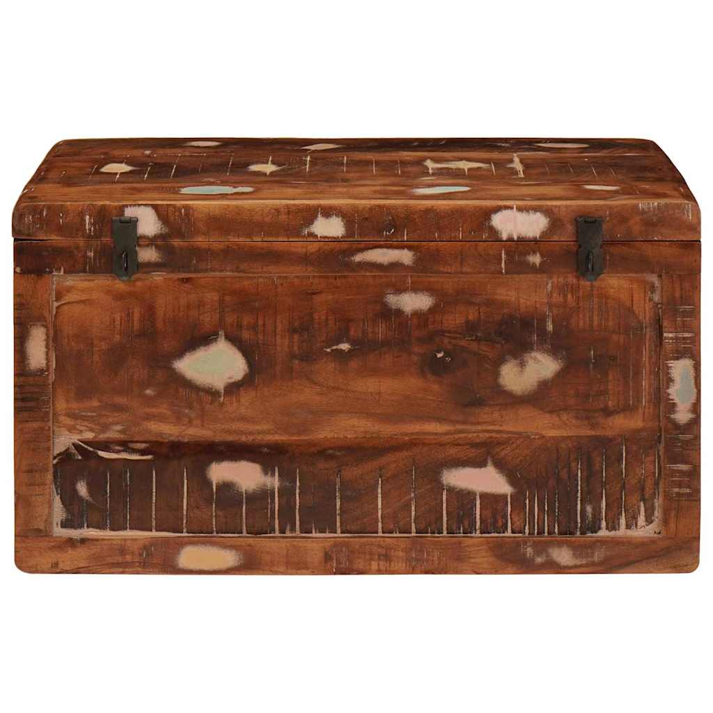 Scatola di Stoccaggio Multicolore legno massello di riciclo 4104568