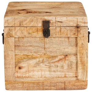 Scatola di Stoccaggio con archiviazione legno massello di mango 4104569