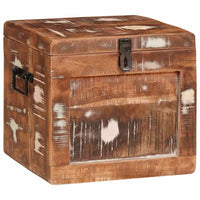 Scatola di Stoccaggio Multicolore legno massello di riciclo 4104570