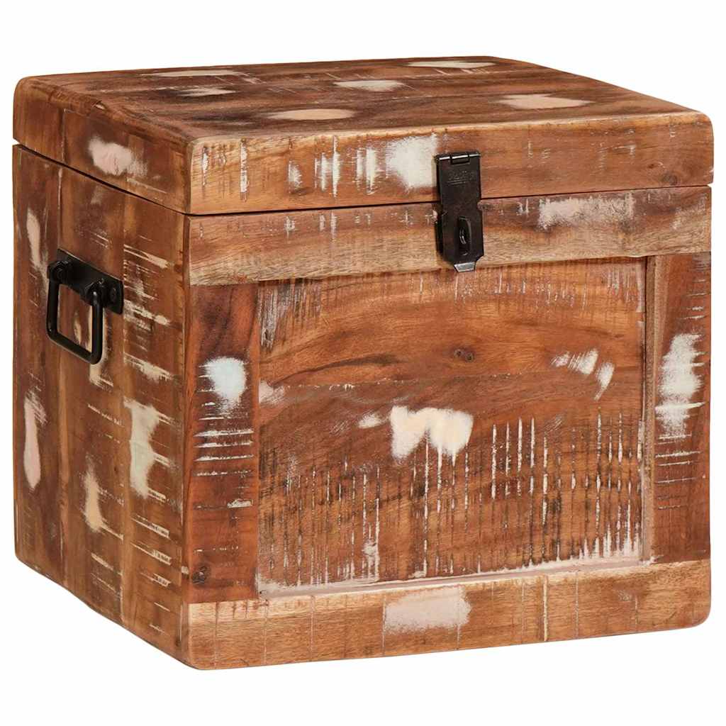 Scatola di Stoccaggio Multicolore legno massello di riciclo 4104570