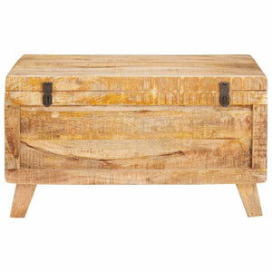 vidaXL Scatola di Stoccaggio 70 x 35 x 40 cm legno massello di mango