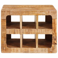Portabottiglie Marrone 44 x 30 x 35 cm legno massello di mango 4104573