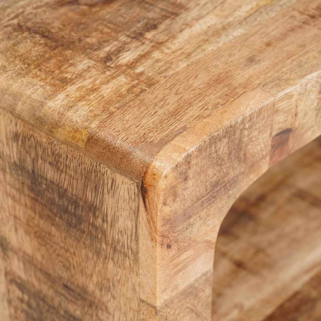 vidaXL Comodini 45 x 30 x 24 cm legno massello di mango