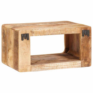 vidaXL Comodini 45 x 30 x 24 cm legno massello di mango