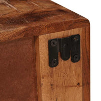 vidaXL Mobiletto da comodino a parete Multicolore 40 x 30 x 36 cm