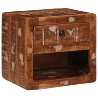 vidaXL Mobiletto da comodino a parete Multicolore 40 x 30 x 36 cm