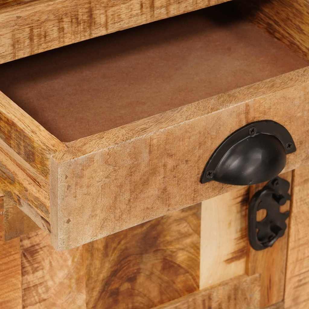 Credenza-Buffet-Armadio da cucina Marrone 40 x 30 x 120,5 cm legno massello di mango