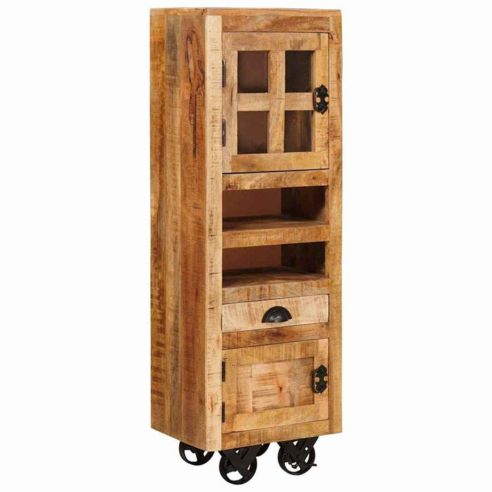 vidaXL Credenza Marrone 40 x 30 x 120.5 cm legno massello di mango