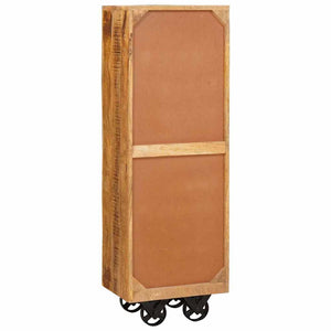 vidaXL Credenza Marrone 40 x 30 x 120.5 cm legno massello di mango