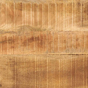 Tavolino da salotto Marrone e Nero Legno di mango massello 4104608