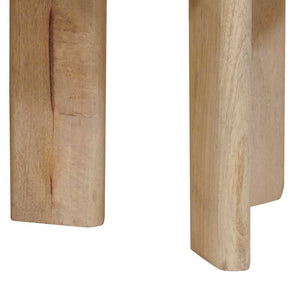 Tavoli da annidamento 2 pcs Nero Legno di mango massello 4104650