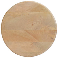 Tavoli da annidamento 2 pcs Nero Legno di mango massello 4104650