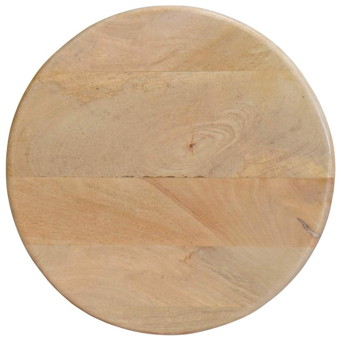 Tavoli da annidamento 2 pcs Nero Legno di mango massello 4104650