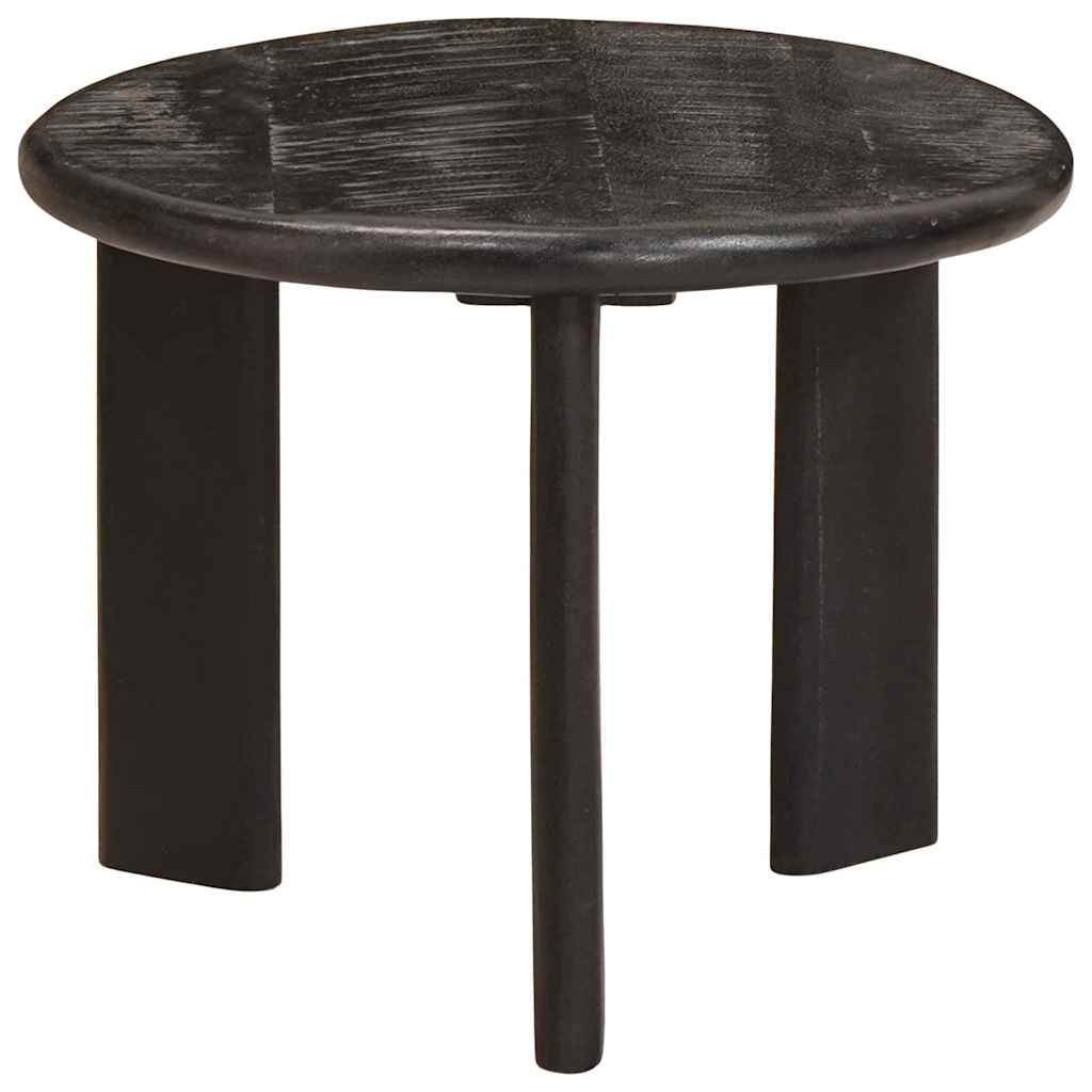 Tavoli da annidamento 3 pcs Bianco Legno di mango massello 4104658