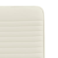 vidaXL Sedie da Pranzo 2 pz Crema in Velluto