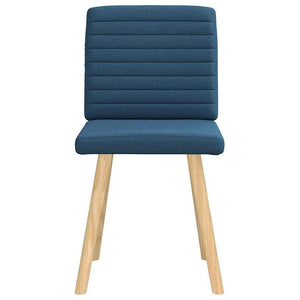 Sedie da Pranzo 2 pz Blu in Tessuto 4101182