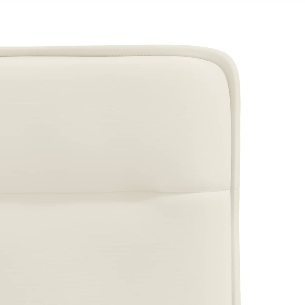 vidaXL Sedie da Pranzo 2 pz Crema in Velluto