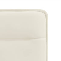 vidaXL Sedie da Pranzo 2 pz Crema in Velluto