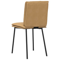 Sedie da Pranzo 2 pz Marroni in Velluto 4101252