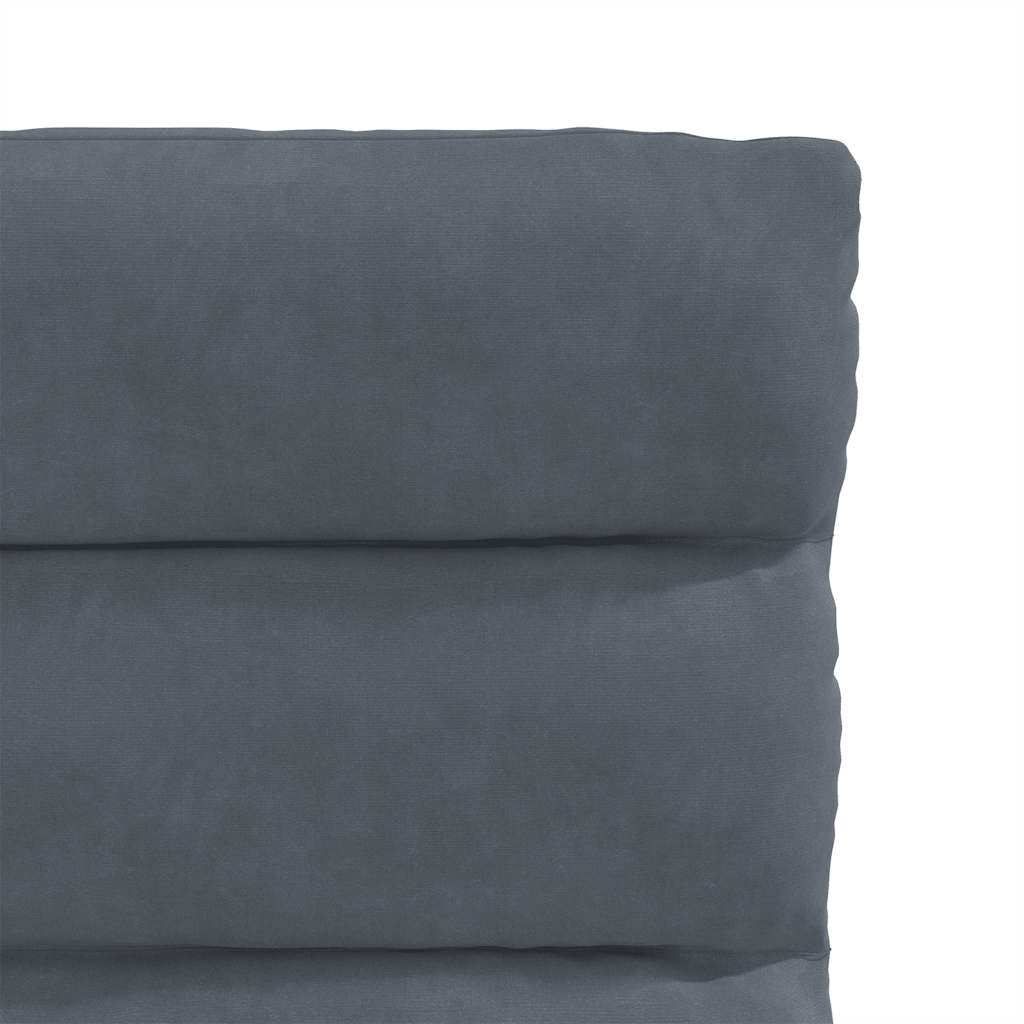 Sedie da Pranzo 2 pz Grigio Scuro in Velluto 4101283