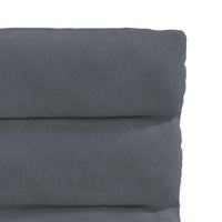 Sedie da Pranzo 2 pz Grigio Scuro in Velluto 4101283