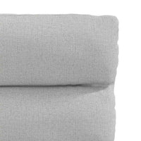 vidaXL Sedie da Pranzo 2 pz Grigio Nuvola in Tessuto