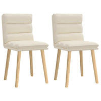 Sedie da Pranzo 2 pz Lino