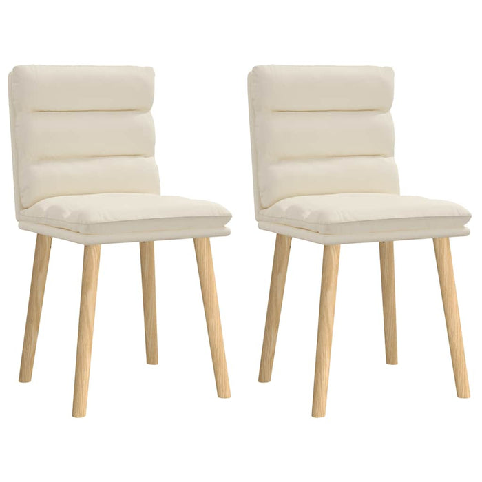 Sedie da Pranzo 2 pz Lino