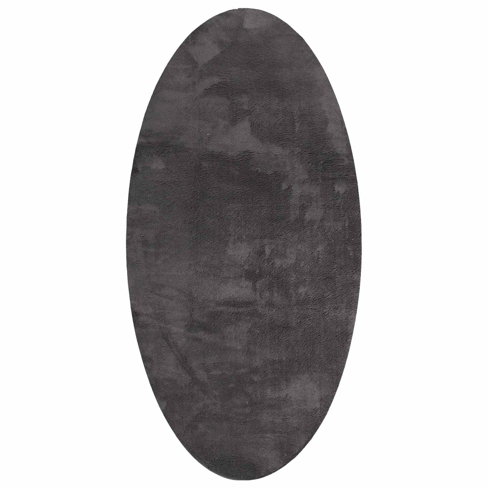 Tappeto HUARTE Antracite 100 x 200 cm 100% Poliestere 4103608