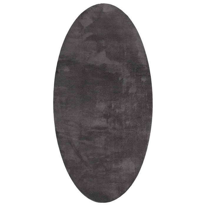 Tappeto HUARTE Antracite 100 x 200 cm 100% Poliestere 4103608