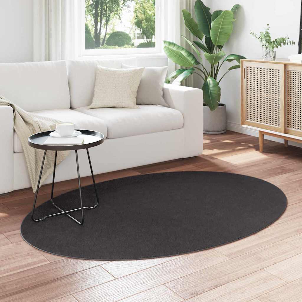 Tappeto HUARTE Antracite 170 x 120 cm 100% Poliestere 4103609