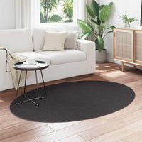 Tappeto HUARTE Antracite 170 x 120 cm 100% Poliestere 4103609